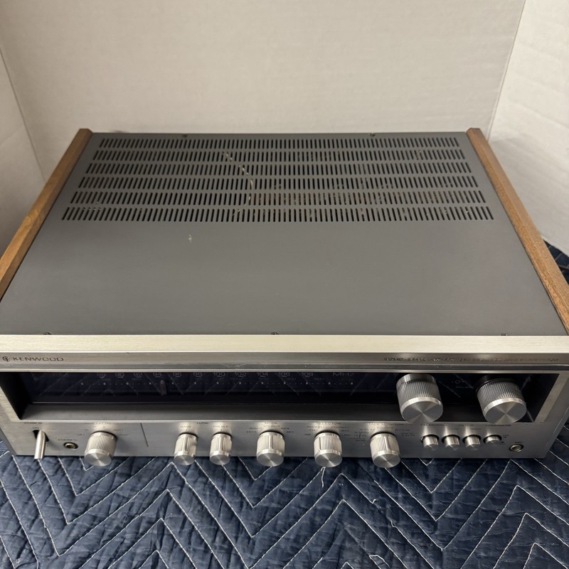 KENWOOD KR-6020 VINTAGE AM/FM STEREO RECEIVER - SERVICED - CLEANED - TESTED gallery