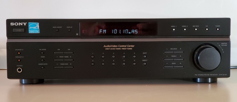 Sony STR-DE197 Stereo Audio / Video Receiver. 2 Channel 190 Watt. Tested works.