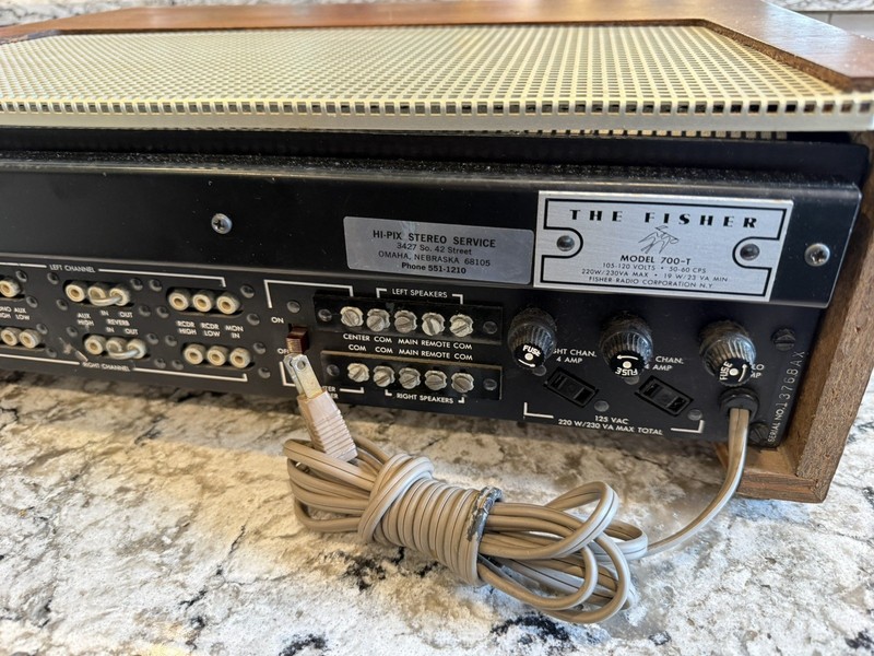 Fisher 700-T gallery