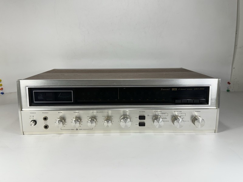 Vintage Sansui QRX-3000 Four-Channel Stereo Receiver 15W/ch @ 8Ω (quadraphonic) gallery