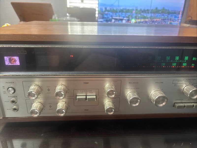 Vintage Sansui QRX-3500 4 Channel Stereo Receiver - Tested Working gallery
