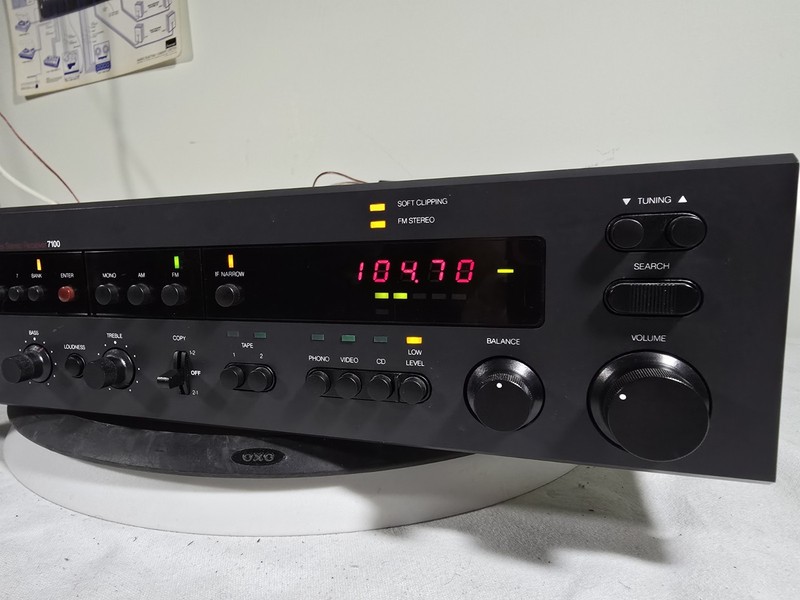 NAD 7100 STRERO RECEIVER PROFESSIONALLY SERVICED AND READY TO GO 50 WPC VIDEO gallery