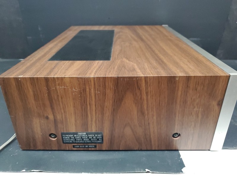 NIKKO 6065 AM/FM Stereo Receiver Wood Cabinet Made In Japan Tested Working gallery