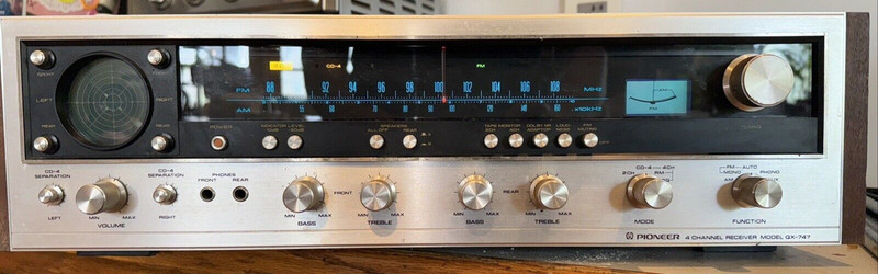 PIONEER QX-747 RECEIVER