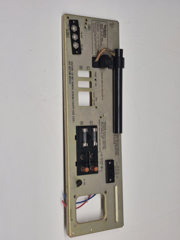 Technics SA-5080 am/fm Stereo Receiver Back Plate Cover