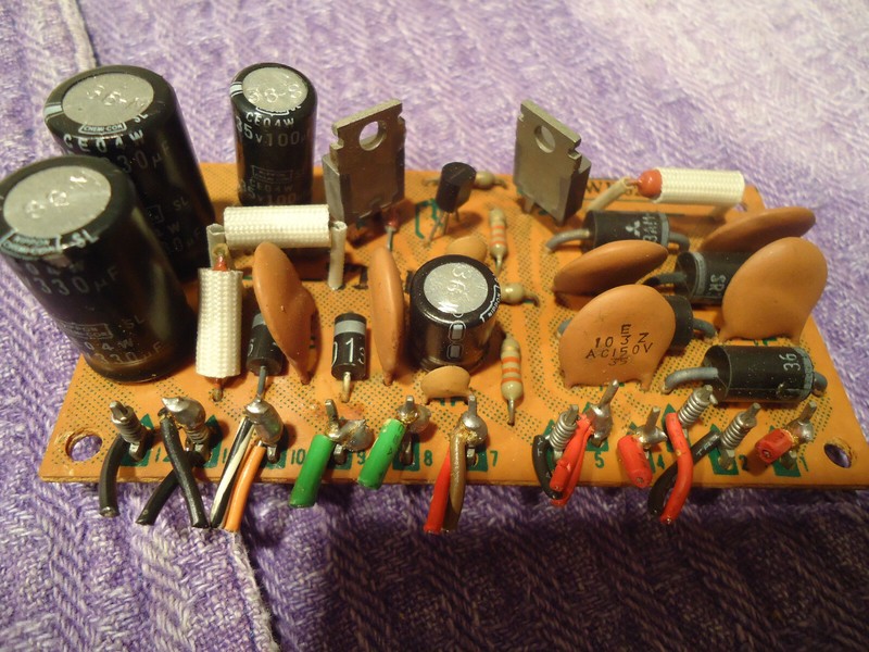 Pioneer SX-626 Stereo Receiver Parting Out Power Supply Board gallery