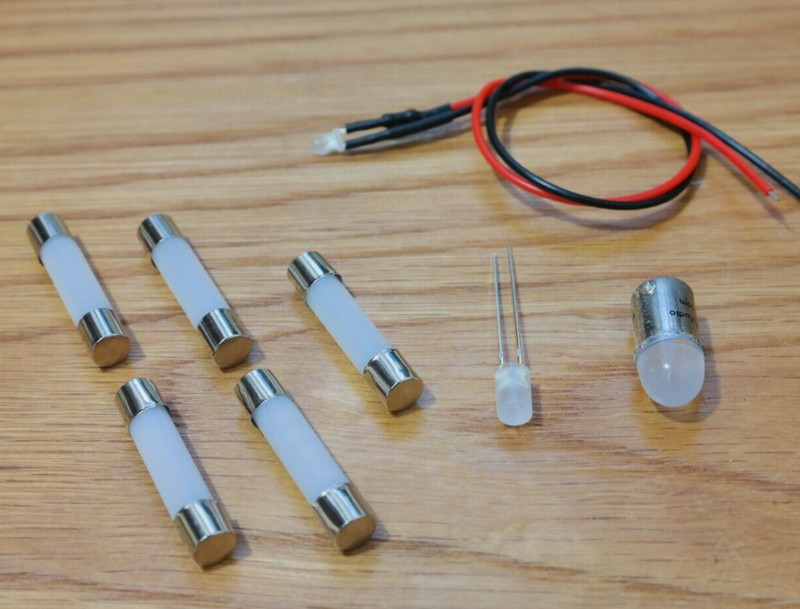 Marantz 2020 2050 replacement front meters LED lamps bulbs lights kit