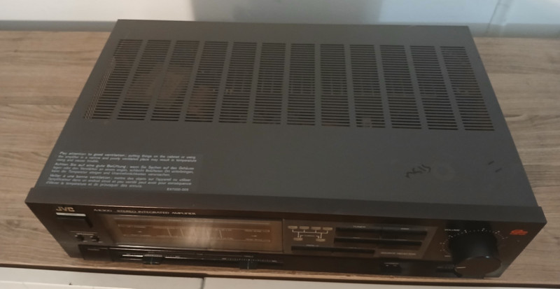 Vtg JVC A-K300B Stereo Receiver-Free Shipping-Tested-Works-Great Cond- See Video gallery