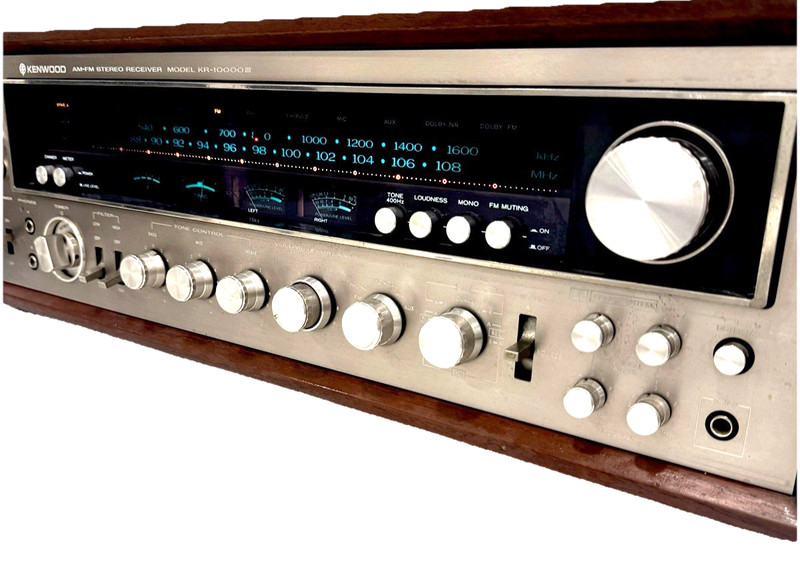Kenwood Model KR-10000 iii Receiver Serviced 100% Working + LED Upgrade