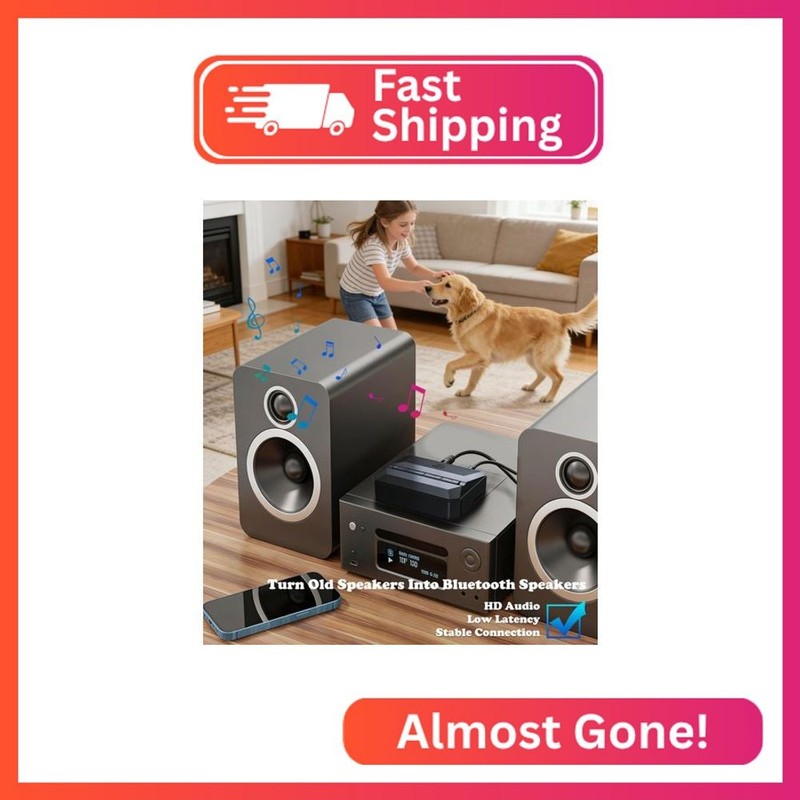 KAIY Bluetooth Receiver for Home Stereo, Bluetooth to RCA Adapter with NFC-Enabl gallery
