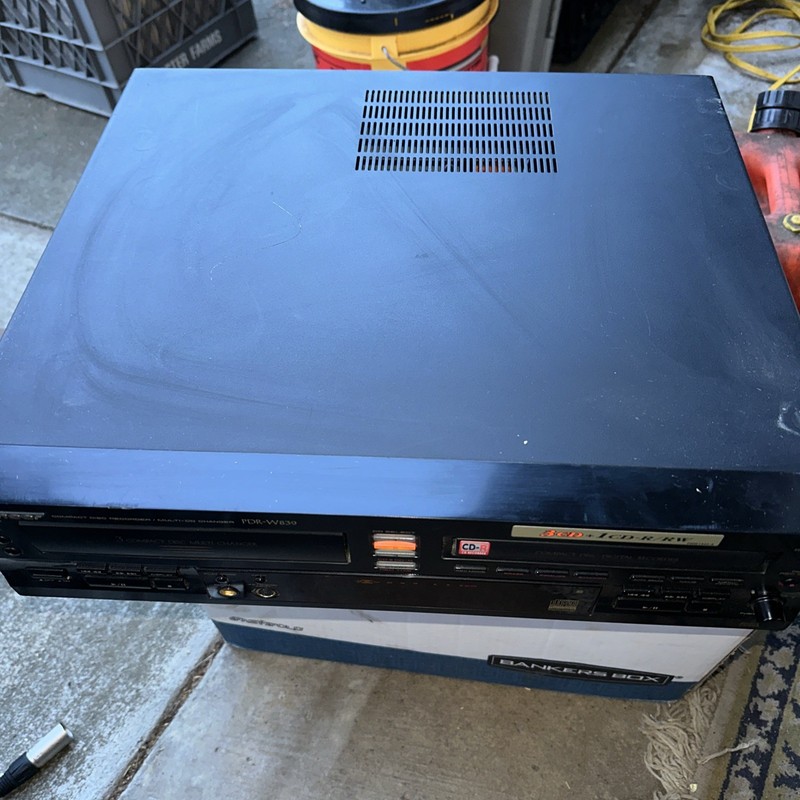 PIONEER PDR-W839 3 CD + 1 cd-r cd-rw Player Recorder Changer Stereo As Is! gallery