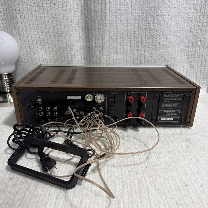 VINTAGE Kenwood KR-720 AM/FM Stereo Tuner Amplifier Receiver Tested gallery
