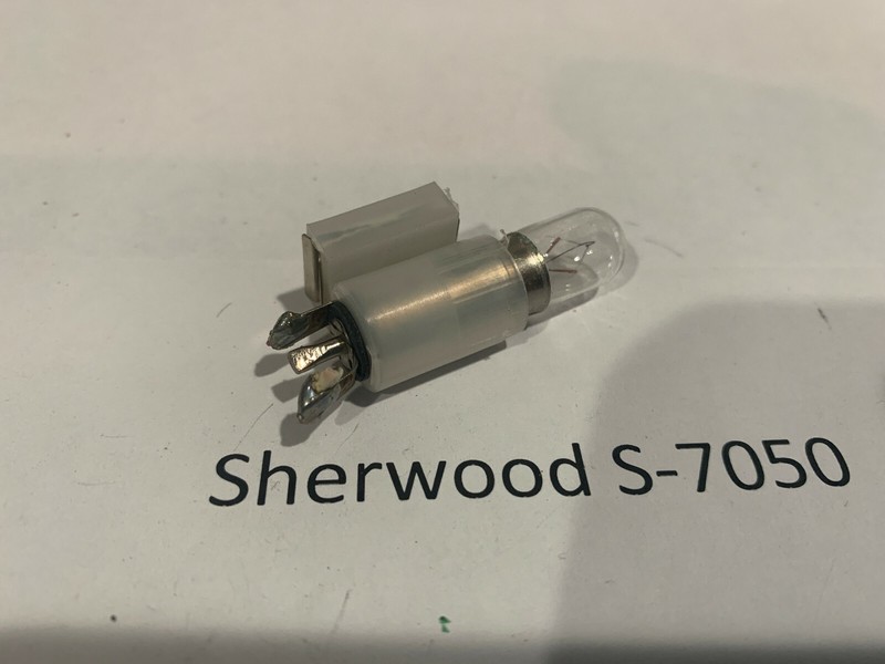Sherwood S-7050 Vintage Stereo Receiver Parting Out Light and Socket gallery