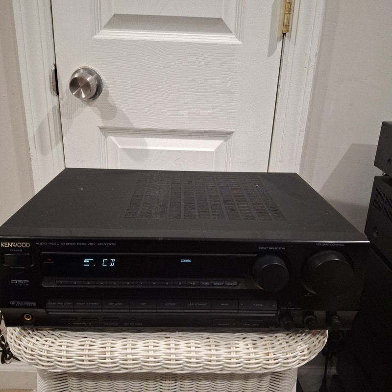 Vintage Kenwood KR-V7070 Stereo Receiver TESTED NO REMOTE gallery