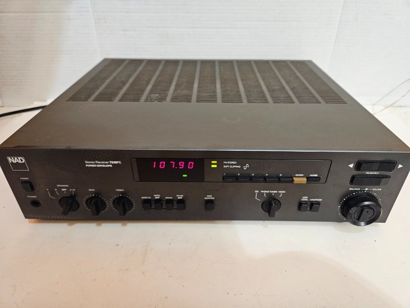 NAD 7240PE Power Envelope Stereo Receiver – Tested Working – Vintage Audiophile