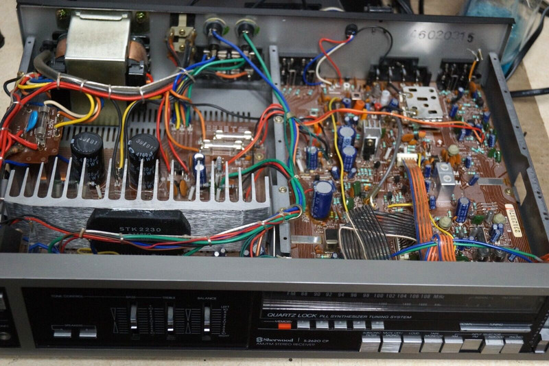 Sherwood S-2620 CP Receiver Time Capsule Clean,Working 100%.READ. gallery