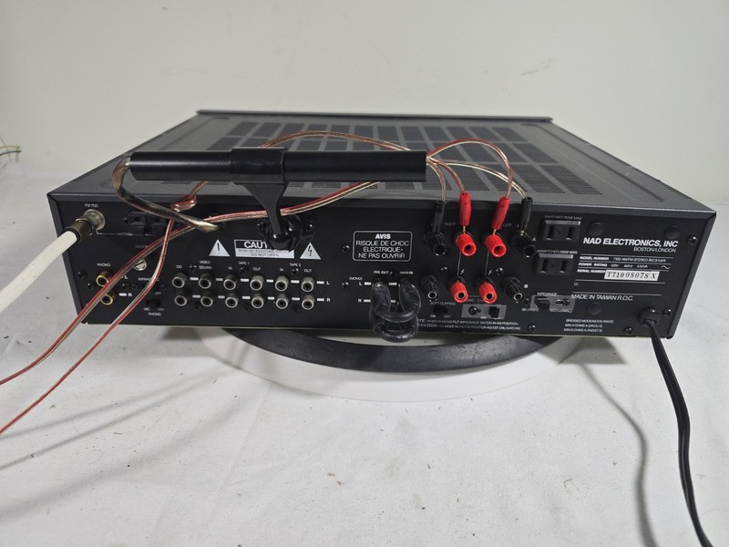 NAD 7100 STRERO RECEIVER PROFESSIONALLY SERVICED AND READY TO GO 50 WPC VIDEO gallery