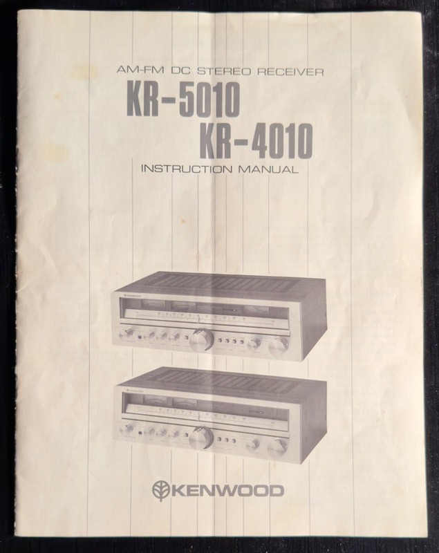 Kenwood KR-4010 Stereo Receiver – Vintage 1970s Silver Face Classic gallery