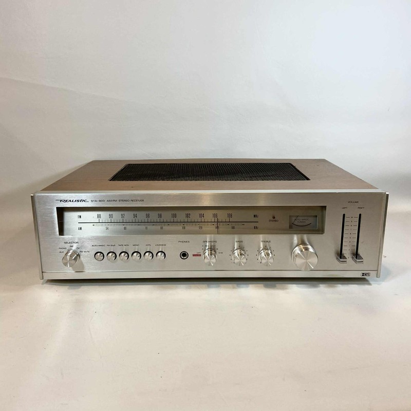 Vintage Realistic STA-800 AM/FM Stereo Receiver – Working Nice Condition READ!