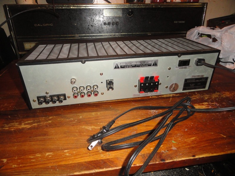 Rare Kenwood KR-A20 AM/FM Stereo Receiver With Synthesizer Tuner Great Condition gallery