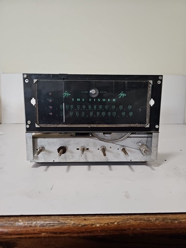 The Fisher K-15 Tube Amp Receiver. For Parts