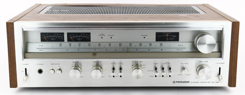 Vintage Pioneer SX-780 Stereo Receiver – Silver Face – Pro Serviced – Great Cond