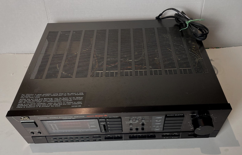 JVC Stereo Integrated Amplifier A-X500VB Dinamic Super A Sold AS-IS gallery