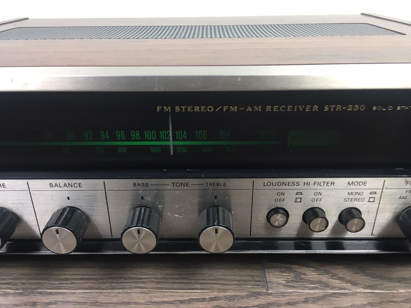 SONY STR-230A AM/FM Stereo Receiver Wooden Book-Shelf 1972 Japan Vintage RARE gallery