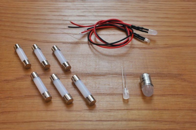REALISTIC STA-77 RECEIVER REPLACEMENT LED LAMPS BULBS LIGHTS KIT