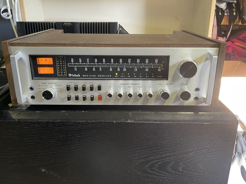 McIntosh Mac 4100 Vintage Stereo Receiver with Original Owners Manual