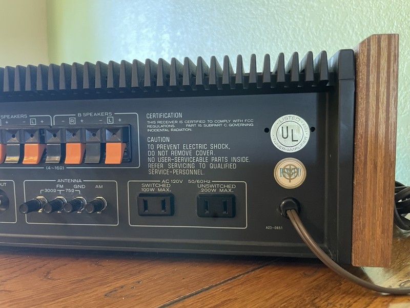 Excellent 1977 Kenwood KR-4600 Stereo Receiver #421915 - So Nice gallery