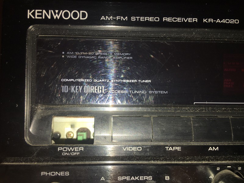 Kenwood Vintage Reciever KR-A4020 gallery