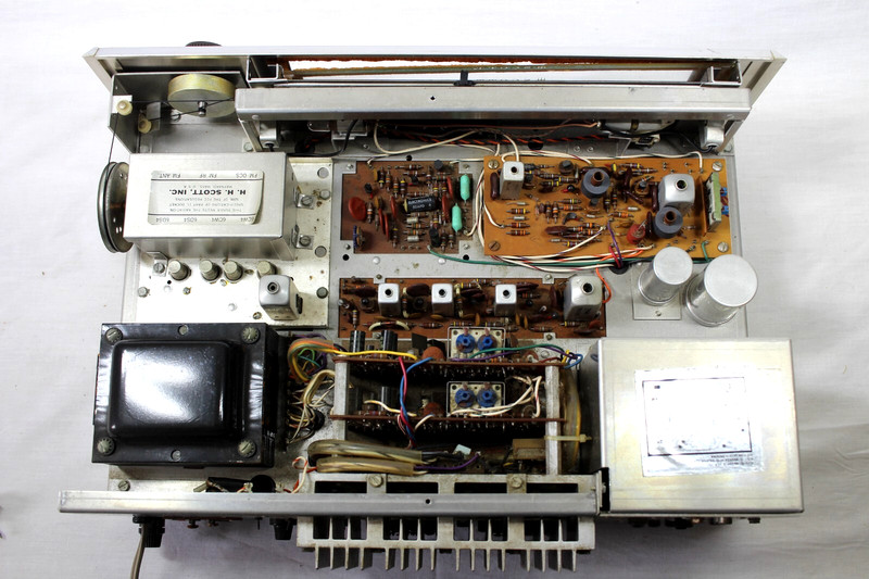 Vintage 1960s Scott Stereomaster 348 AM/FM Stereo Receiver-4 PARE PARTS/REPAIR gallery