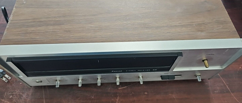Sansui Model 441 Stereo Receiver * NO POWER / AS IS / FOR PARTS *