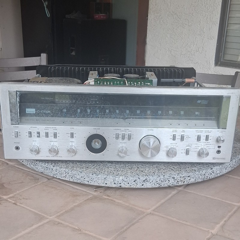Sansui G-8700DB Pure Power DC Stereo Receiver Model G-8700DB