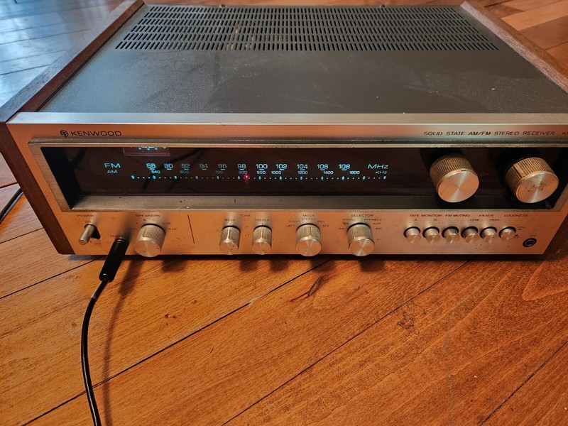 Kenwood KR-5400 AM FM Stereo Receiver Read!!