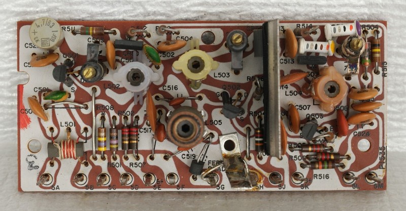 Fisher 390 Receiver Part : FM RF PCB Board ( P1535 )