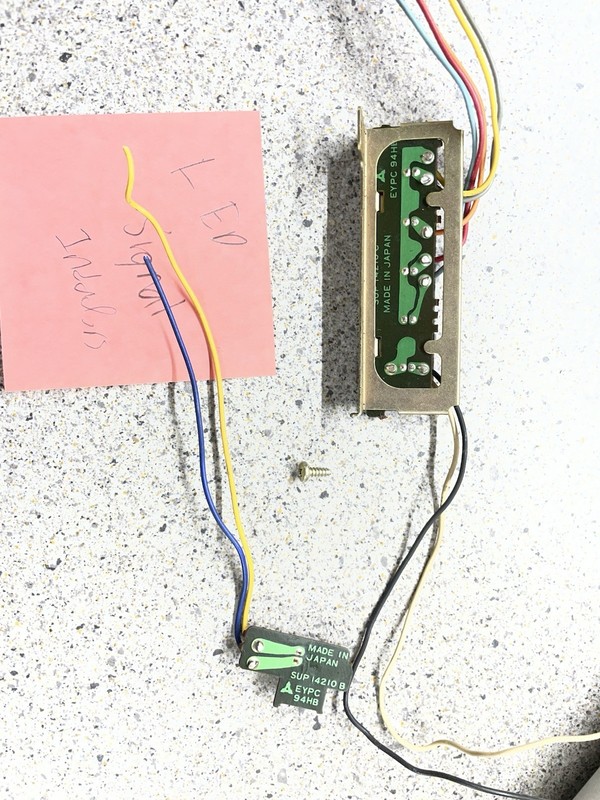 Technics SA 600 Input Selector Board LED And Screws Working gallery