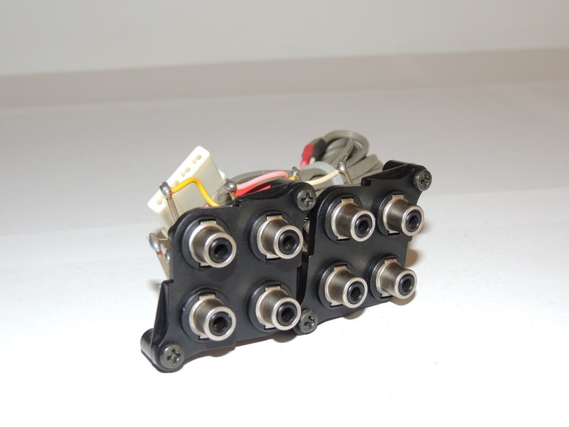 Kenwood Super Eleven Tape A & B 4Px2 RC Jacks & Full Wire E13-0415-05