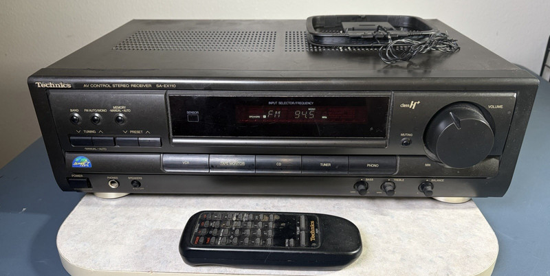 Technics SA-EX110 AV Control Stereo Receiver + Remote