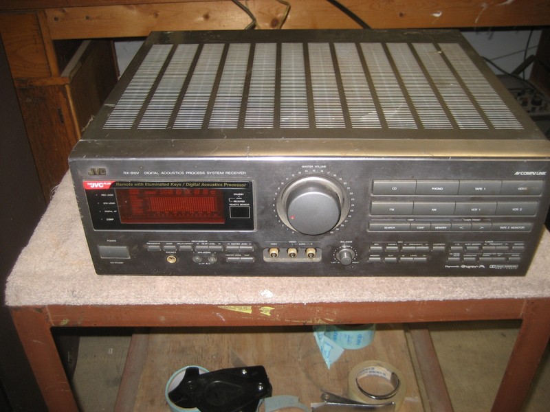 JVC RX-815V / VTN Stereo Receiver Digital Acoustic Process System needs work