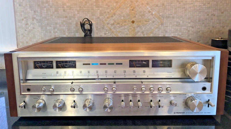 Pioneer SX-980 AM/FM 80 WPC Stereo Receiver Open Box Perfect Working Condition