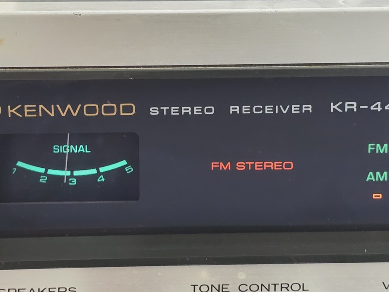 Vintage Kenwood AMP KR-4400 Stereo AM FM Receiver Vintage 1970s | Works READ gallery