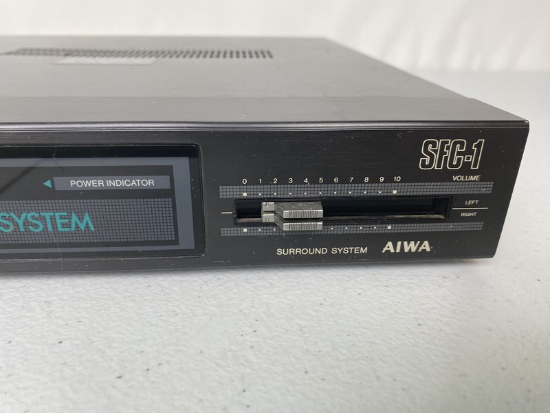 Vintage Aiwa SFC-1H Audio Surround System Receiver w/ Speaker Wire - RARE HTF gallery