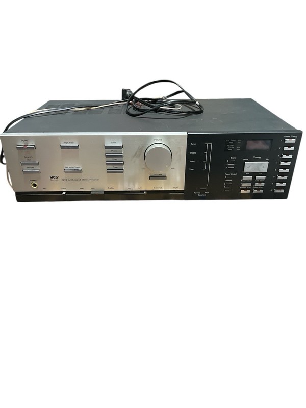 MCS Series Modular Component System 3224 Synthesized Stereo Receiver Parts Only