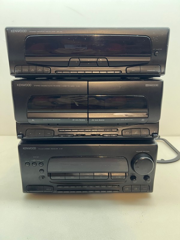 Kenwood A-A5 FM/AM Bookshelf Stereo System Free Shipping