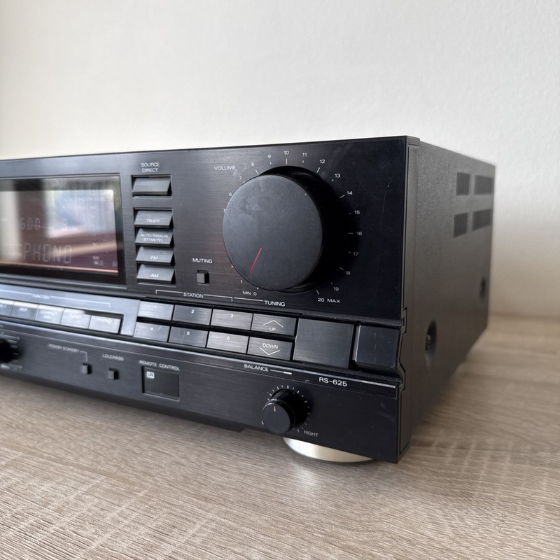Rare Fisher RS-625 Receiver 120 Watts Per Channel Phono Audiophile Tested Works gallery