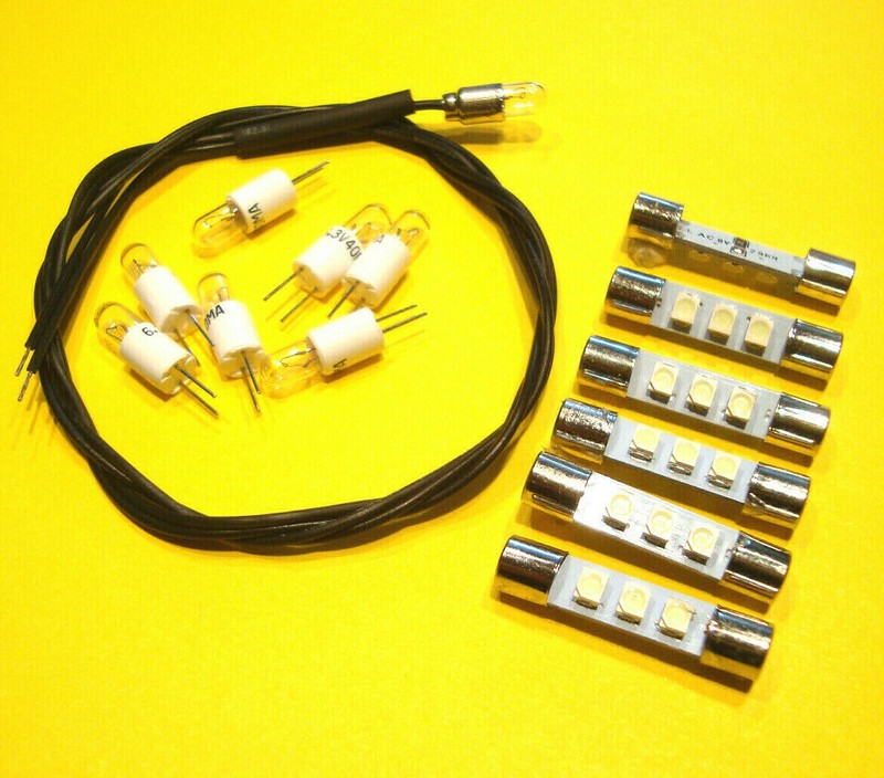 Marantz Receiver 2215 2220 Light Replacement Kit w/ 6 Pure White LEDs Lamp Bulbs