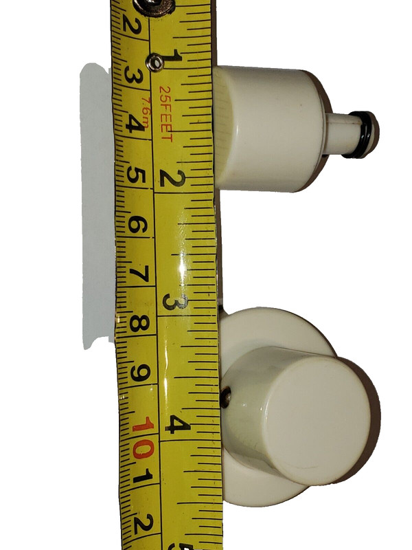 Four Rare Vintage Original Radio Knobs Cream/White in Color Very Nice gallery