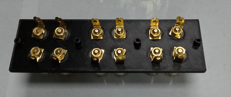 Pioneer SX-1250 Speaker Terminal Plate Only – For 5-Way Banana Jack Upgrade gallery